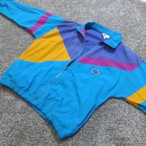 FRESH PRINCE STYLE 80'S VINTAGE WILSON WINDBREAKER